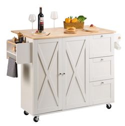 VEVOR Kitchen Island Cart