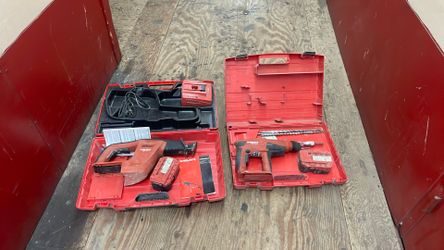 bundle hilti sawzall and rotto hammer