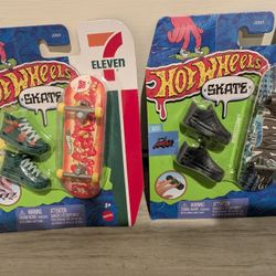 Hot Wheels Skate: Tony Hawk & 7-Eleven Treasure Hunt Fingerboards1