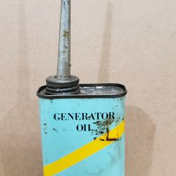 Vintage HAMMOND ORGAN COMPANY  Generator Oiler with Lead Top - Advertising