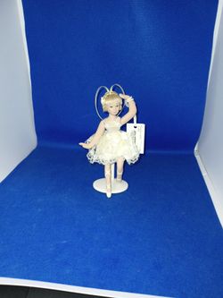 Vintage Ballerina Ornament 