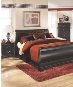 BRAND NEW BLACK BEDROOM SUITE SET FOR SALE