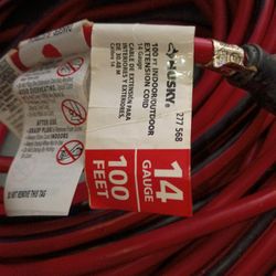Husky 14 Gage 100' Extension Cord