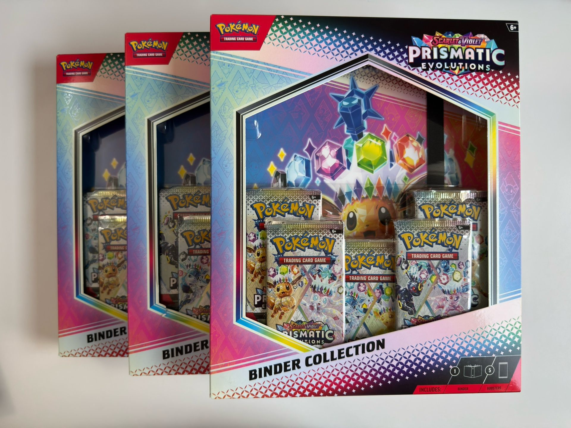 Pokemon Prismatic Evolutions Binder Collection