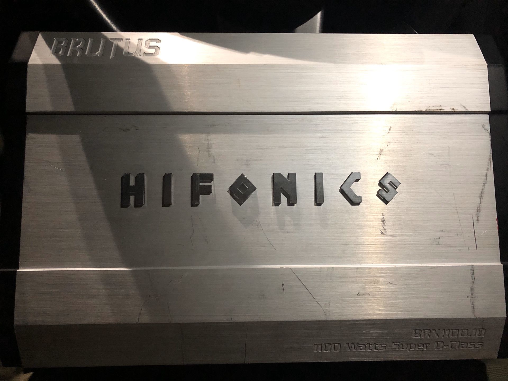 Brutus Hifonics amplifier