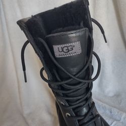 New Men's Ugg Leather Winter Boots Size 12