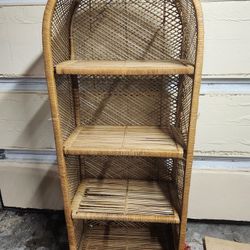 Vintage Wicker Shelves 66×25×15