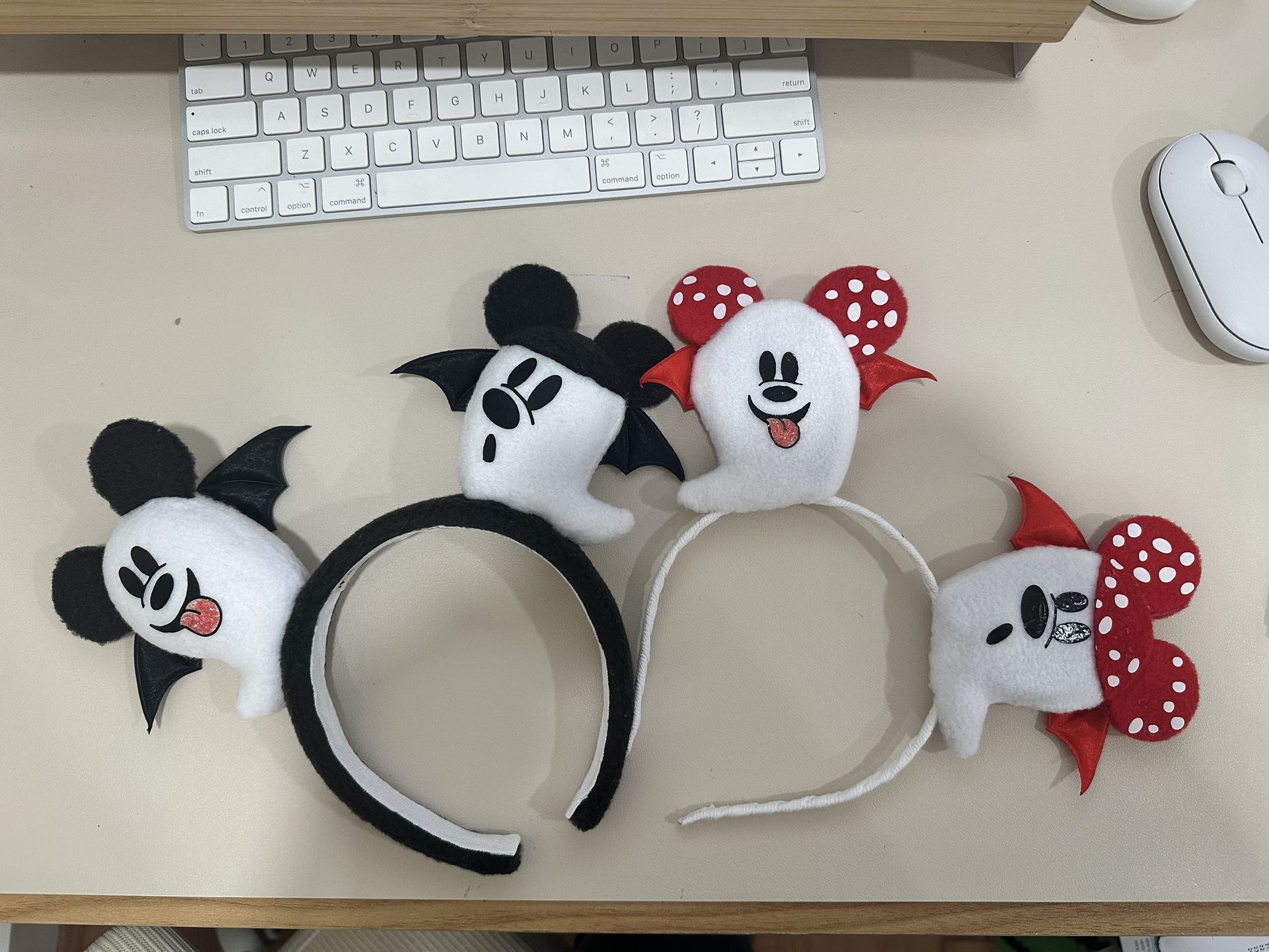 Inspired mickey Ears Halloween Ghost