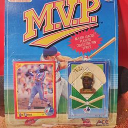 1990 MLB Montreal Expos Tim Raines Pin ACE With Score Card! Never Opened