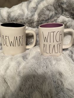 Rae Dunn Halloween Mugs