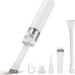 Brigii 3in1 Handheld Vacuum Cleaner for Small Messes,Mini Vacuum & Air Duster & Hand Pump,12V Lithium Cordless Car Vacuum, Hand Vacuum for Crevices, K