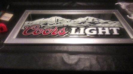 Coors Light Mirror
