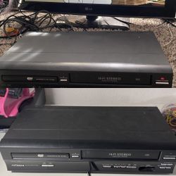 Hitachi DV-PF33U DVD/VCR Combo Video Cassette Recorder *DVD SIDE DOESN’T WORK