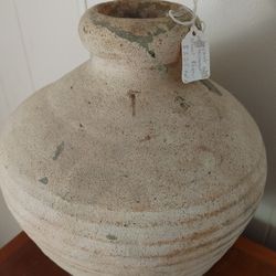 Antique Mediterranean Wine Vase Pottery