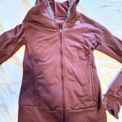 Adidas Athletic Zip Up Hoodie
