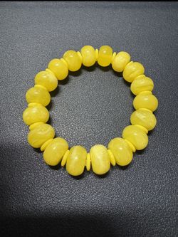 Beeswax Amber Bracelet 