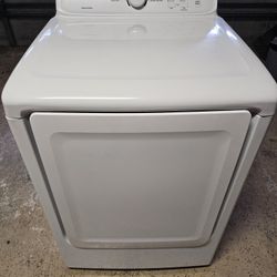 Samsung - 7.2 Cu. Ft. Electric Dryer with Sensor Dry - White