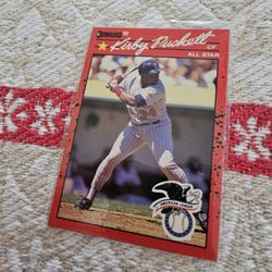 Kirby Puckett Variation '90 Donruss All-star No Dot Behind Inc Baseball Cards Lot 