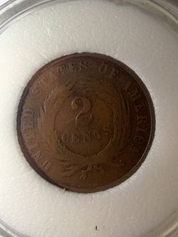 1884 U.S. 2 Cent Piece