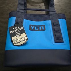 New YETI Camino 20 Carryall Tote Bag Big Wave Blue Model CAMINO20
