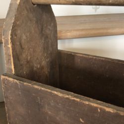 Antique Wood Tool Box