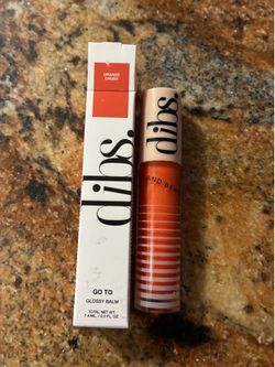 Dibs orange crush glossy balm