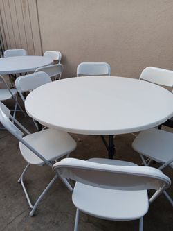 Tables And Chairs.