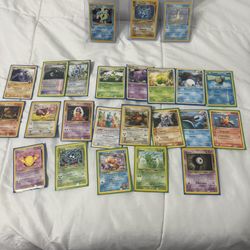 1995 Vintage Pokemon Cards Holos And Non Holos 