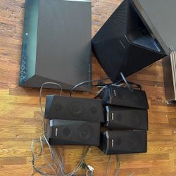 Sony Blu-Ray Player And Surround System