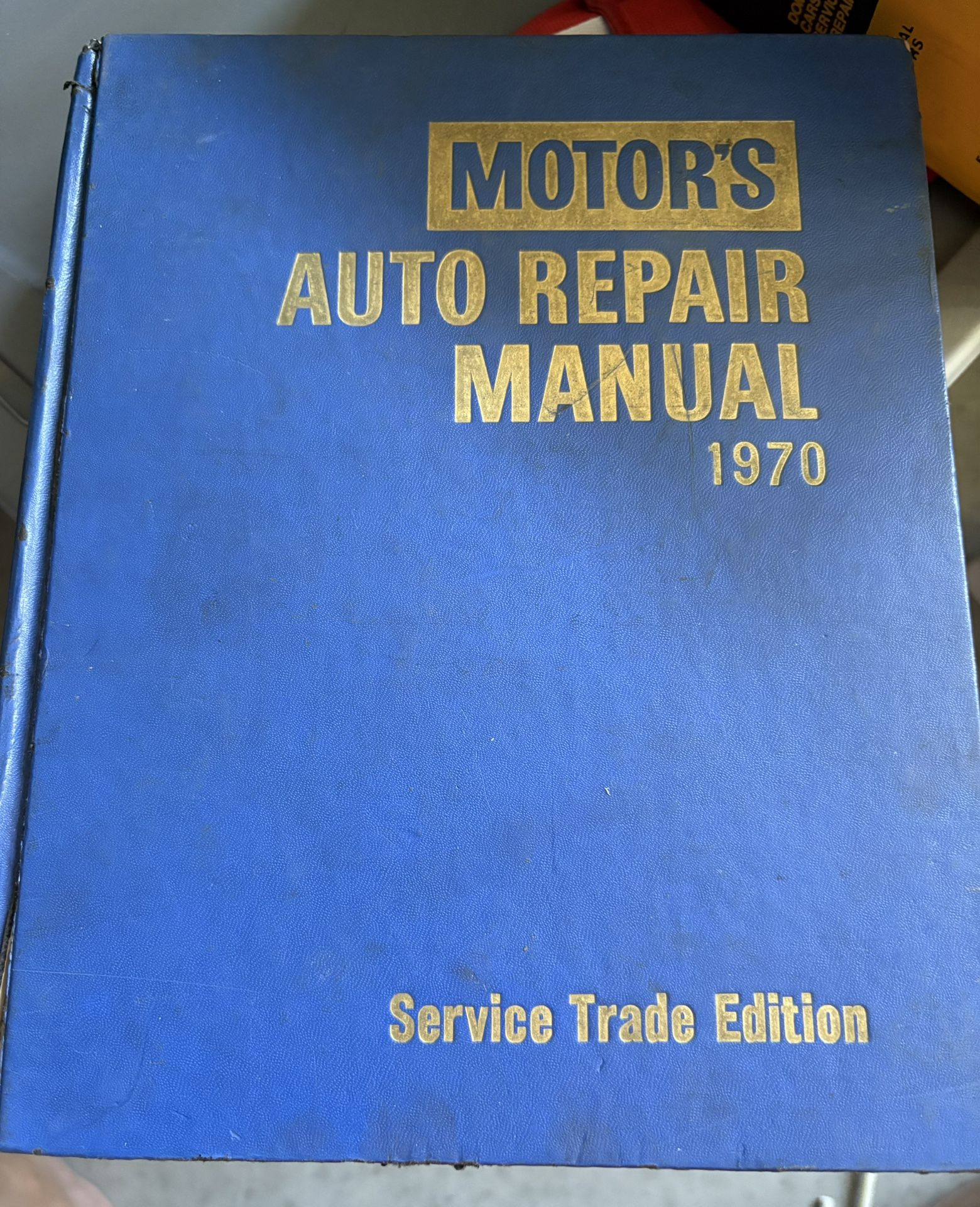 1(contact info removed) Motor's Auto Repair Manual GM Ford Chrysler AMC Scout Jeep VW 66 68 69