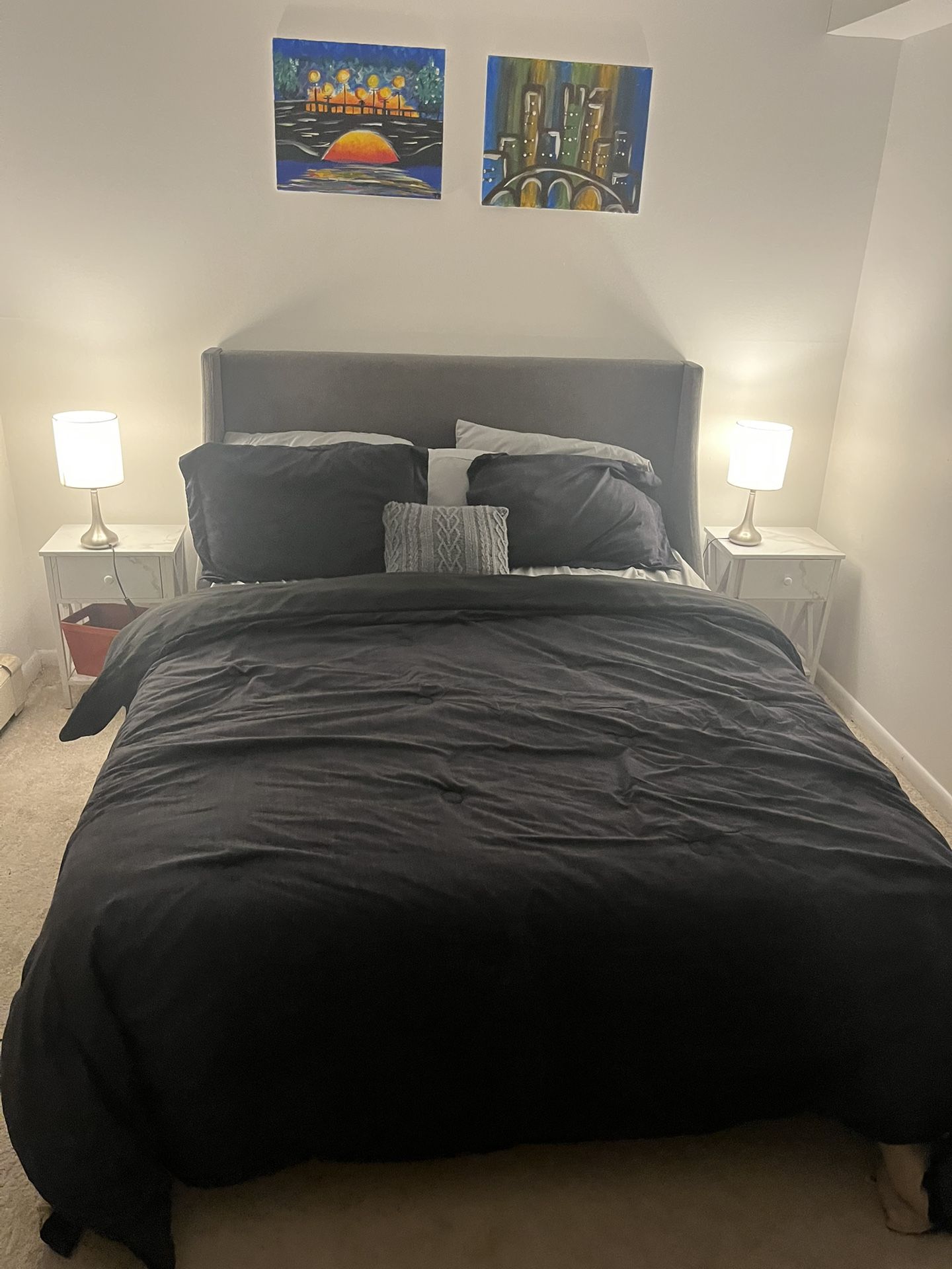 Bed And Mattress