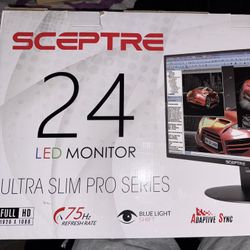 sceptre 24 led monitor ultra slim pro series