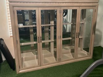 Glass china cabinet
