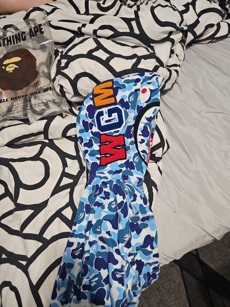 Double Shark Bape Hoodie