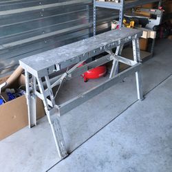 Adjustable Aluminum Drywall Bench