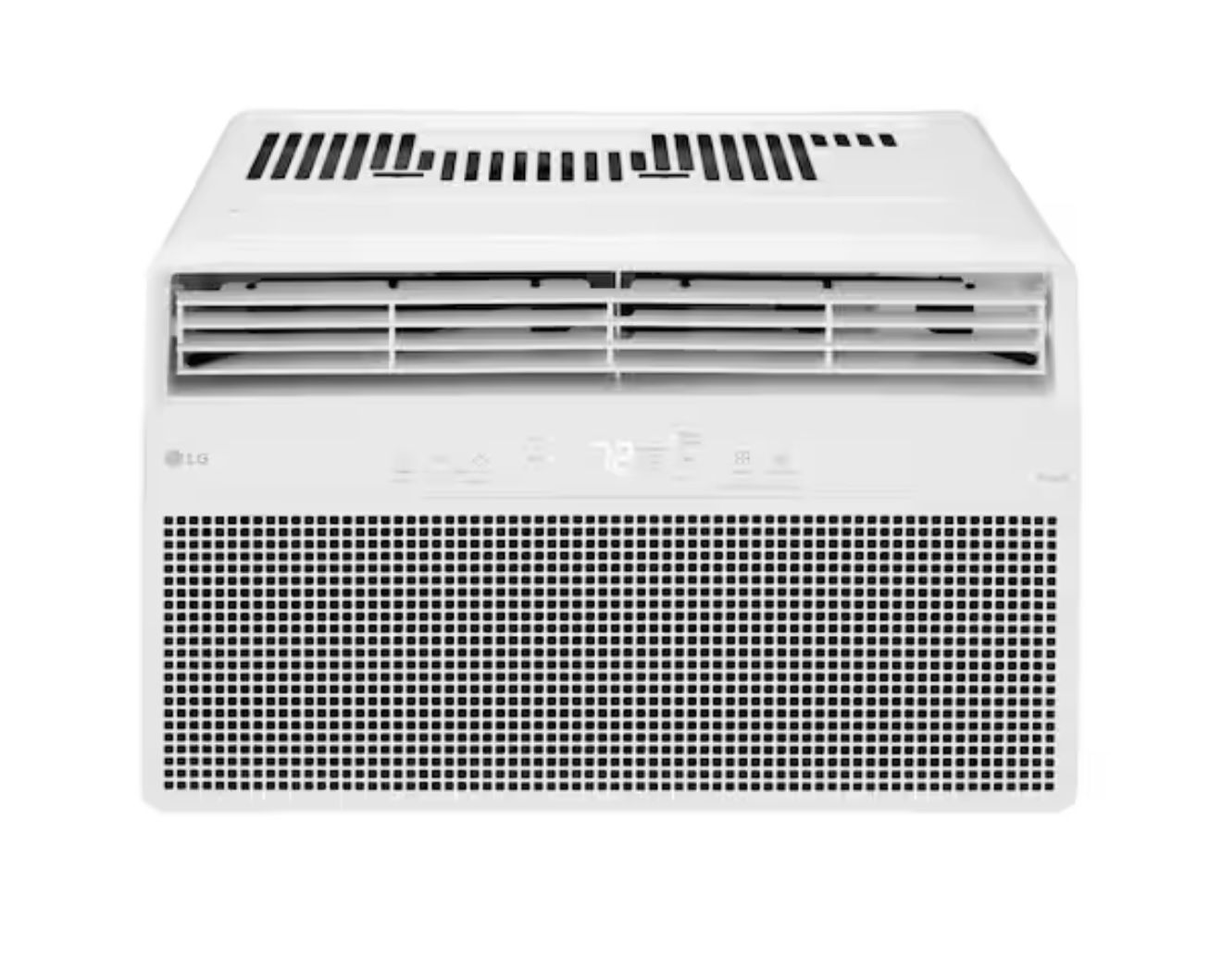 8,000 BTU, 115 Volts, Window Smart Air Conditioner Cools 350 sq. ft. with Remote, WiFi Enabled and Dehumidifier in White