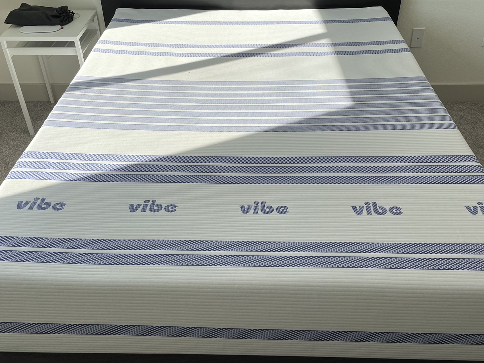 Vibe Gel Memory Foam 12-Inch Mattress + Bed Frame