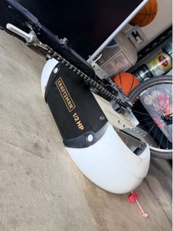 Craftsman 1/2 hp garage door complete set(motor giving issues)