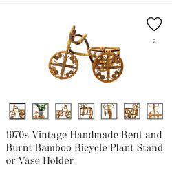Vintage Bamboo Tricycle Originally $120