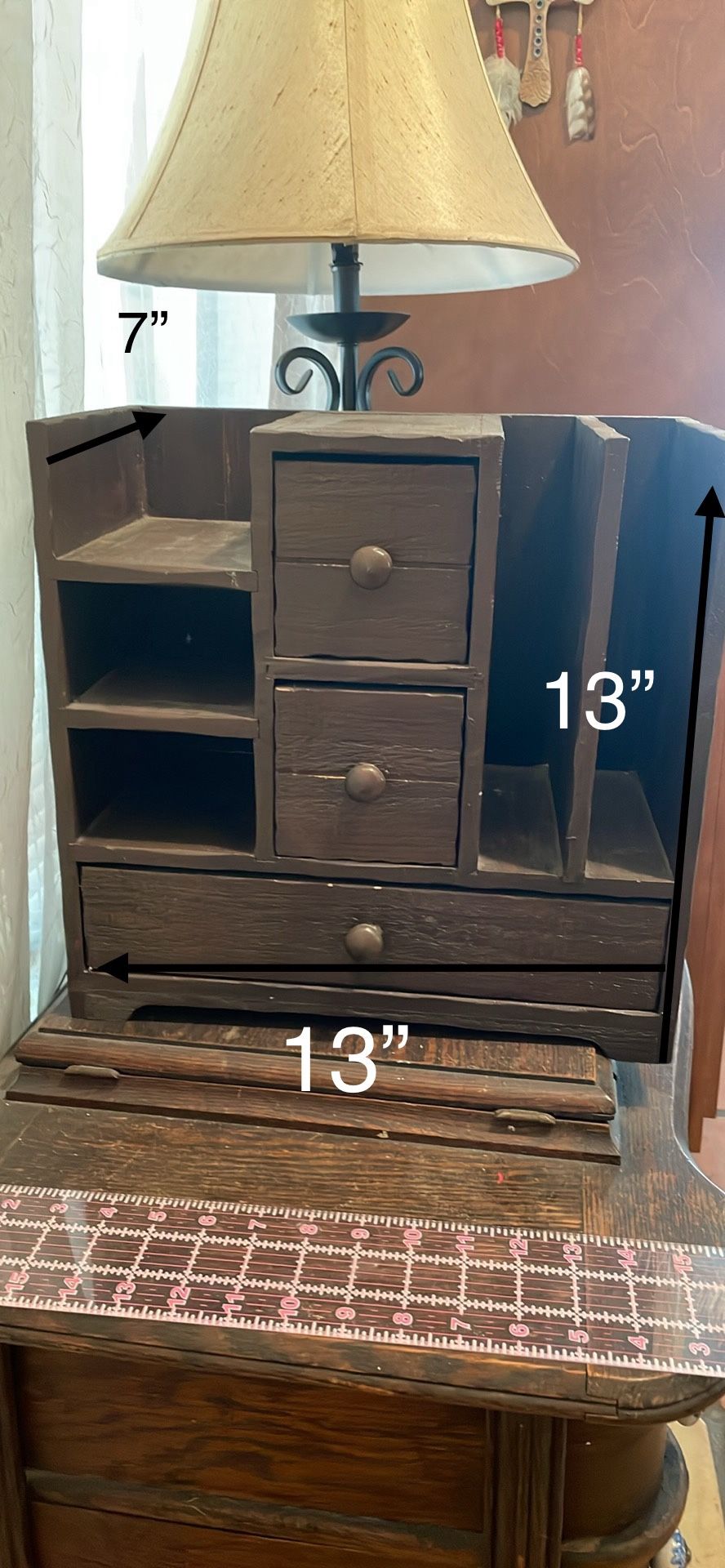 Small Wooden Shelf -Pantano and Broadway