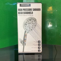 High Pressure Showerhead Silver