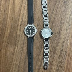 Womens DKNY watch Watches Black Silver Women
