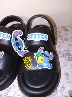Disney Stitch Double Strap Sandals