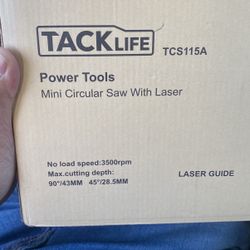 Mini Circular Saw With Laser 