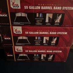 Boss Buck 200 Pound Large Capacity Hunting Gravity Fed Tripod Wildlife Game Deer Corn and Protein Pellet Feeder for Wildlife Attraction (3 Pack)