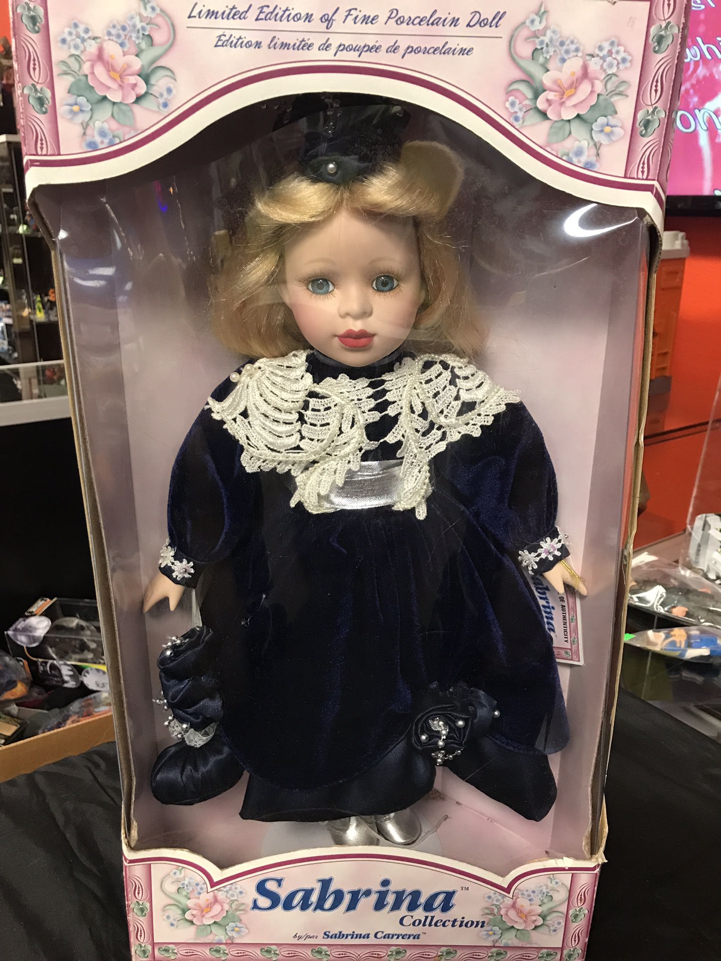 Sabrina Collection - Limited Edition Of Fine Porcelain Doll