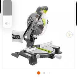 RYOBI 14 Amp Corded 10 in. Compound Miter Saw with LED Cutline Indicator