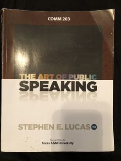 The Art of Public Speaking