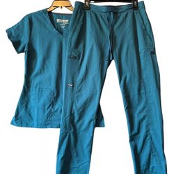 Grey’s Anatomy Collection Women’s Flat Front Scrub Pants/Top Size S/M