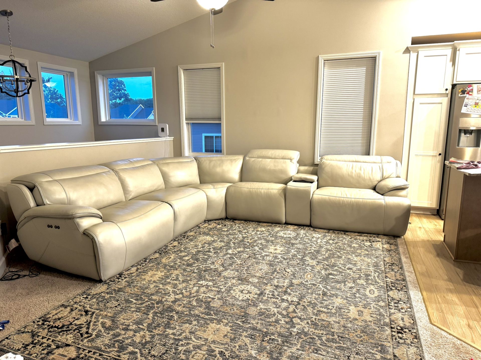 Recliner Leather Sofa